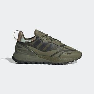 MEN'S Adidas Originals ZX 2K Boost 2.0 Trail Focus Olive Camo GZ7784
